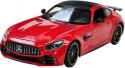 MERCEDES AMG GT R red model metal WELLY 1:24