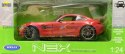 MERCEDES AMG GT R red model metal WELLY 1:24