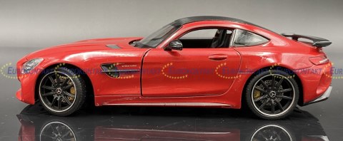 MERCEDES AMG GT R red model metal WELLY 1:24 MERCEDES AMG GT R red model metal WELLY 1:24
