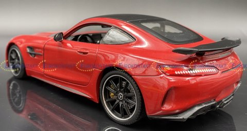 MERCEDES AMG GT R red model metal WELLY 1:24 MERCEDES AMG GT R red model metal WELLY 1:24