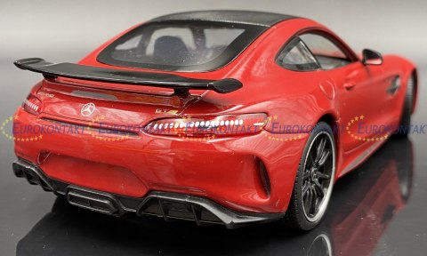 MERCEDES AMG GT R red model metal WELLY 1:24 MERCEDES AMG GT R red model metal WELLY 1:24
