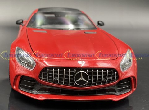 MERCEDES AMG GT R red model metal WELLY 1:24 MERCEDES AMG GT R red model metal WELLY 1:24