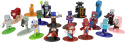 MINECRAFT 18 szt. MEGA zestaw figurek METAL Jada