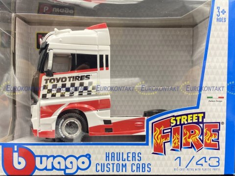 Mercedes ACTROS GigaSpace Custom Cabs Bburago 1:43 Mercedes ACTROS GigaSpace Custom Cabs Bburago 1:43