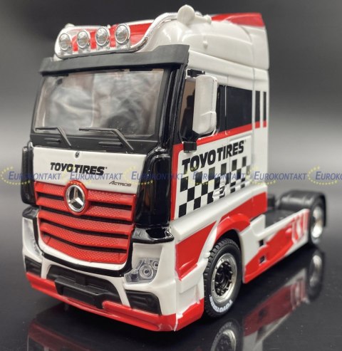 Mercedes ACTROS GigaSpace Custom Cabs Bburago 1:43 Mercedes ACTROS GigaSpace Custom Cabs Bburago 1:43
