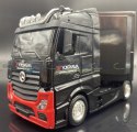 Mercedes Actros naczepa Yokohama Bburago 1:43