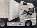 Mercedes Actros naczepa + widlak Bburago 1:43