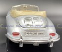 PORSCHE 356B cabrio silver 29390 model WELLY 1:24