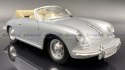 PORSCHE 356B cabrio silver 29390 model WELLY 1:24