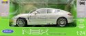 PORSCHE Panamera S white model 24011 WELLY 1:24