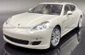 PORSCHE Panamera S white model 24011 WELLY 1:24