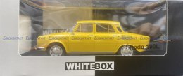 Skoda 100L yellow model METAL WhiteBox 124139 1:24