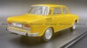 Skoda 100L yellow model METAL WhiteBox 124139 1:24