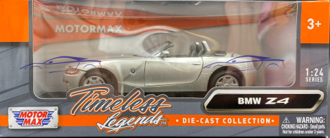 BMW Z4 Roadster model 1:24 Motormax 73269 BMW Z4 Roadster model 1:24 Motormax 73269