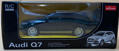 AUDI Q7 czarne 1:24 RASTAR AUDI Q7 czarne 1:24 RASTAR