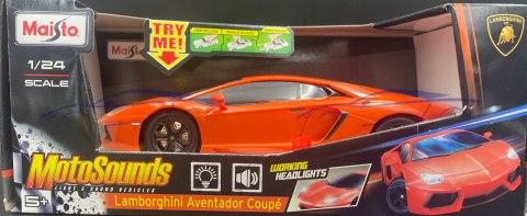 Lamborghini Aventador światło/dźwięk Maisto 81221 Lamborghini Aventador światło/dźwięk Maisto 81221