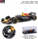 RB18 F1 RedBull 2022 Verstappen KASK BBurago 1:43