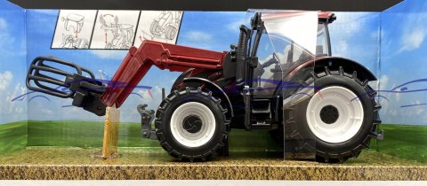 Traktor ciągnik VALTRA N174 1:32 BBURAGO metal Traktor ciągnik VALTRA N174 1:32 BBURAGO metal