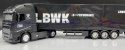 VOLVO FH16 750 LBWK ciągnik z naczepą Bburago 1:43