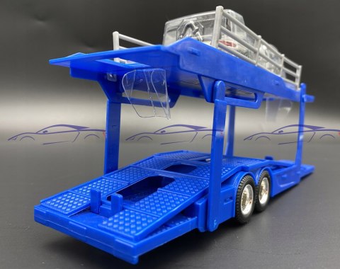 VOLVO FH16 laweta lora Porsche 911 Bburago 1:43 VOLVO FH16 laweta lora Porsche 911 Bburago 1:43