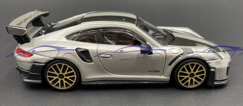 VOLVO FH16 laweta lora Porsche 911 Bburago 1:43 VOLVO FH16 laweta lora Porsche 911 Bburago 1:43