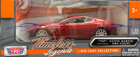 Aston Martin DB9 Coupe 1:24 model Motormax 73321 Aston Martin DB9 Coupe 1:24 model Motormax 73321