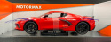 Chevrolet Corvette C8 2020 red 1:24 Motormax 79360