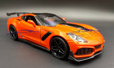Corvette ZR1 2019 1:24 Motormax 79356 Corvette ZR1 2019 1:24 Motormax 79356