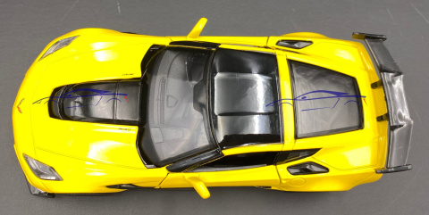 Corvette ZR1 2019 1:24 Motormax 79356 Corvette ZR1 2019 1:24 Motormax 79356