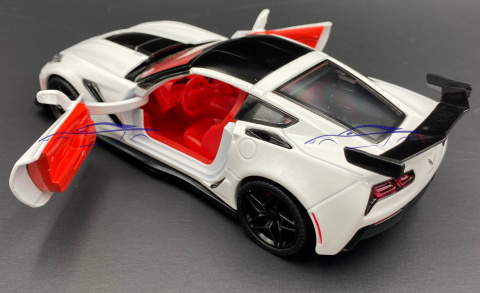 Corvette ZR1 2019 1:24 Motormax 79356 Corvette ZR1 2019 1:24 Motormax 79356