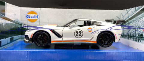 Corvette ZR1 2019 Gulf Livery 1:24 Motormax 79657 Corvette ZR1 2019 Gulf Livery 1:24 Motormax 79657