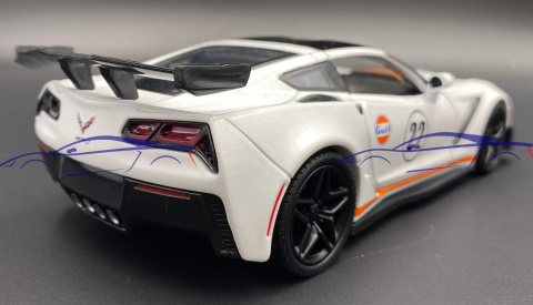 Corvette ZR1 2019 Gulf Livery 1:24 Motormax 79657 Corvette ZR1 2019 Gulf Livery 1:24 Motormax 79657