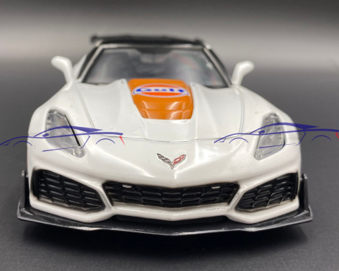 Corvette ZR1 2019 Gulf Livery 1:24 Motormax 79657 Corvette ZR1 2019 Gulf Livery 1:24 Motormax 79657