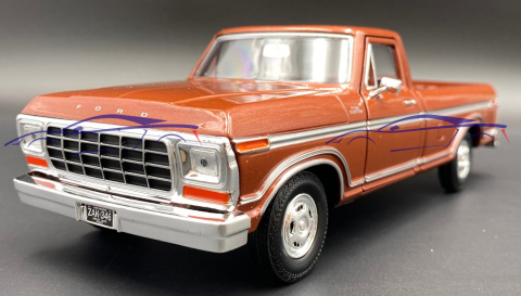 Ford F-150 Custom Pickup 1979 1:24 Motormax 79346 Ford F-150 Custom Pickup 1979 1:24 Motormax 79346