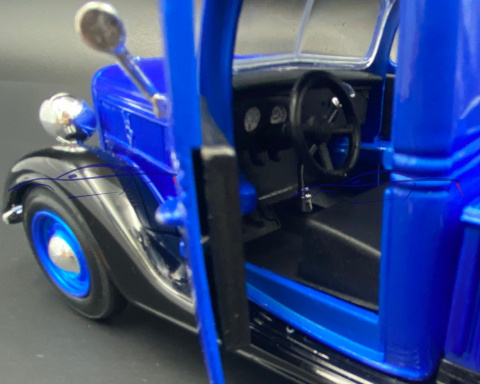 Ford Pickup 1937 1:24 Motormax 73233 Ford Pickup 1937 1:24 Motormax 73233