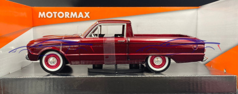 Ford Ranchero Pickup 1960 1:24 Motormax 79321 Ford Ranchero Pickup 1960 1:24 Motormax 79321
