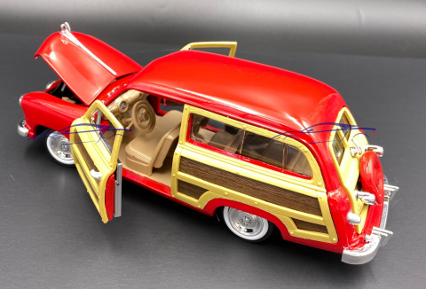 Ford Woody Wagon 1949 1:24 Motormax 73260 Ford Woody Wagon 1949 1:24 Motormax 73260