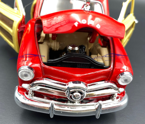 Ford Woody Wagon 1949 1:24 Motormax 73260 Ford Woody Wagon 1949 1:24 Motormax 73260