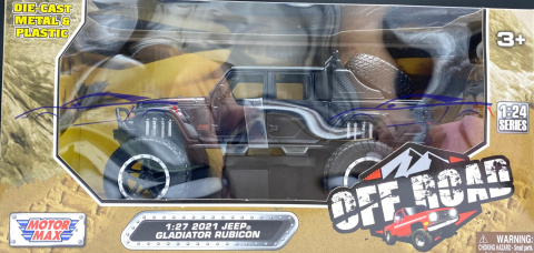 Jeep GLADIATOR Rubicon 2021 1:27 Motormax 79145 Jeep GLADIATOR Rubicon 2021 1:27 Motormax 79145