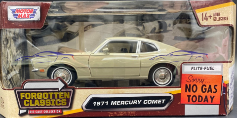 Mercury Comet 1971 1:24 Motormax 79041 Mercury Comet 1971 1:24 Motormax 79041
