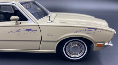 Mercury Comet 1971 1:24 Motormax 79041 Mercury Comet 1971 1:24 Motormax 79041