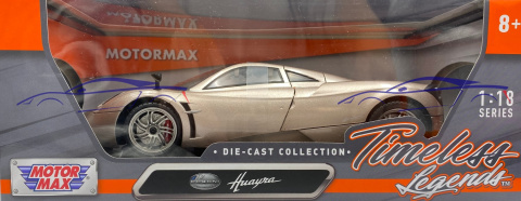 PAGANI Huayra 1:18 model Motormax 79160 PAGANI Huayra 1:18 model Motormax 79160