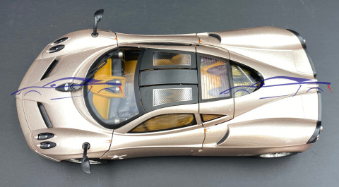 PAGANI Huayra 1:18 model Motormax 79160 PAGANI Huayra 1:18 model Motormax 79160