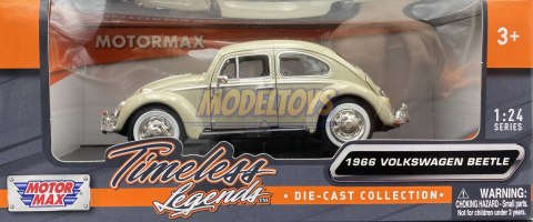 Volkswagen Beetle 1300 1966 1:24 Motormax 73223 Volkswagen Beetle 1300 1966 1:24 Motormax 73223