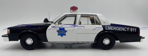 CHEVROLET Caprice SFPD Police model 1:18 MCG 18389 CHEVROLET Caprice SFPD Police model 1:18 MCG 18389