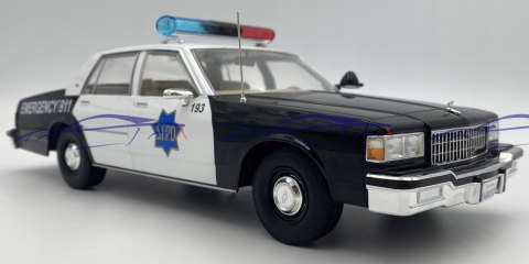 CHEVROLET Caprice SFPD Police model 1:18 MCG 18389 CHEVROLET Caprice SFPD Police model 1:18 MCG 18389