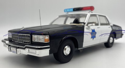 CHEVROLET Caprice SFPD Police model 1:18 MCG 18389 CHEVROLET Caprice SFPD Police model 1:18 MCG 18389