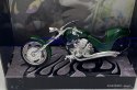 Chopper Iron CUSTOM green black 1:18 Motormax