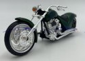 Chopper Iron CUSTOM green black 1:18 Motormax