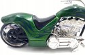 Chopper Iron CUSTOM green black 1:18 Motormax